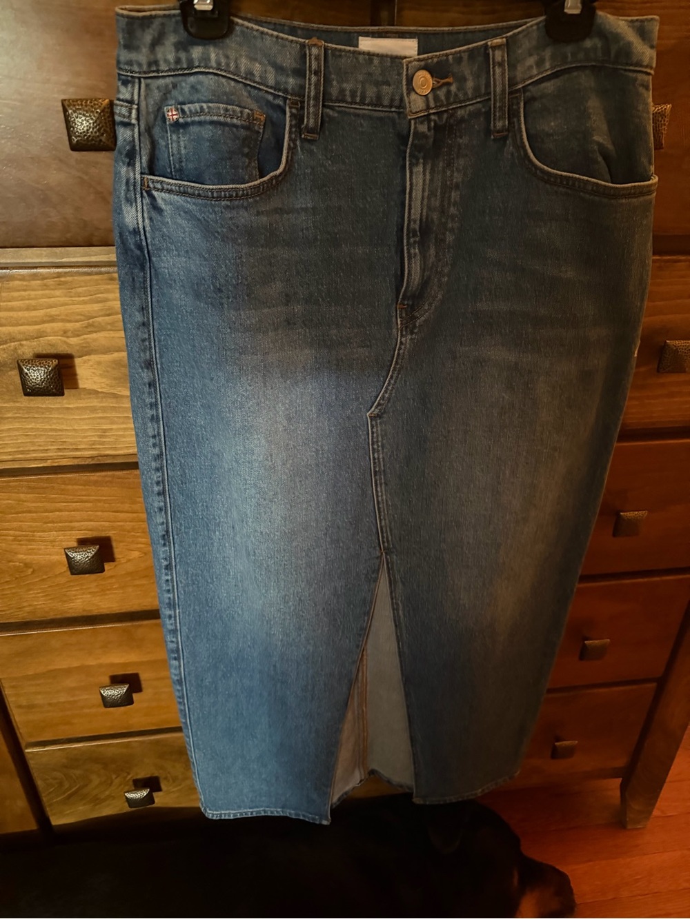 Women’s Blue Denim Jeans Pencil Skirt Style